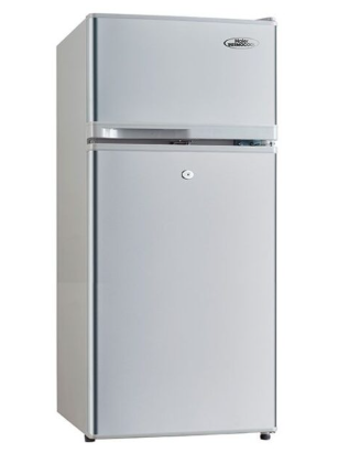 Haier Thermocool 95 Litres Double Door Fridge Silver (HRF-95BEX) – Silver + 3 Years Warranty