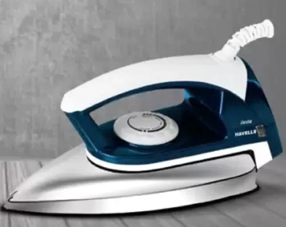 Havells Stainless Steel Insta 600 Watts Dry Irons (Royal Blue)