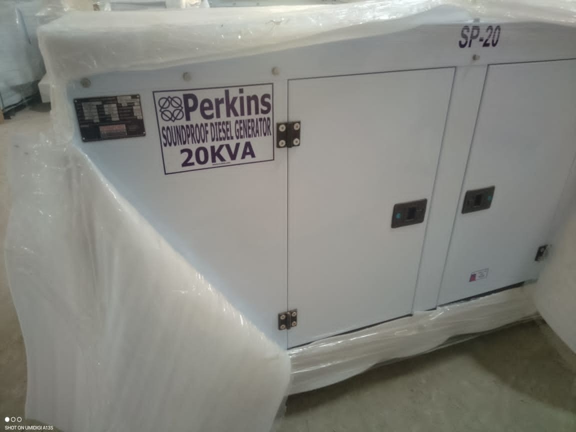 20KVA PERKINS SOUND PROOF DIESEL GENERATOR