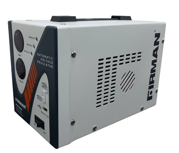 Firman 2000watts Stabilizer with USB PORT/ FVR-2000