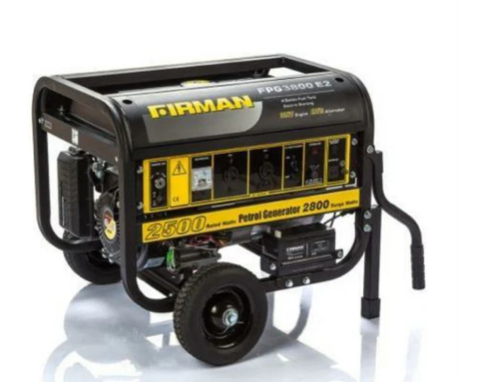 Firman 2.5kva Key start Generator - FPG3800E2