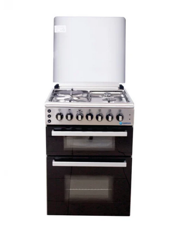 Haier Thermocool 3 Gas Burner + 1 Electric Hotplate Standing Cooker My Diva 603G1E OGDC-6831 Inox | 100107325