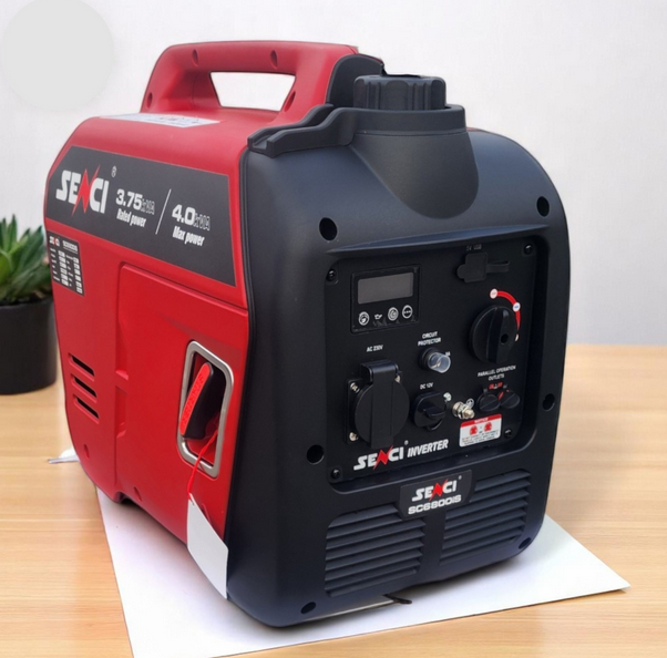 Senci SC6800iS 3.75kva / 4.0kva Inverter Generator ( Manual Starting)
