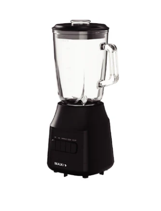 Maxi Blender 600 Watt 1.5 Liter Black - MAXIBLE6013W1