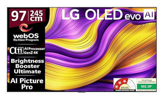 LG 97 Inches OLED G5 Series 4K Ultra HD Smart webOS OLED TV OLED 97G56LA