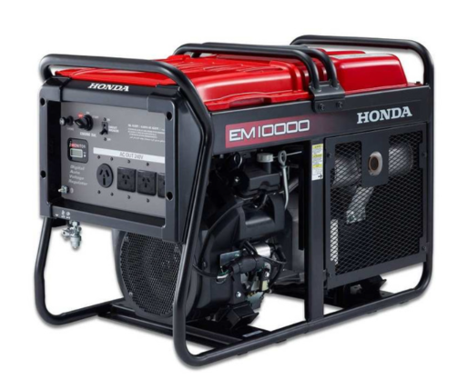 Honda EM10000, 8.0kva/9.0kva Heavy Duty Key Start Generator
