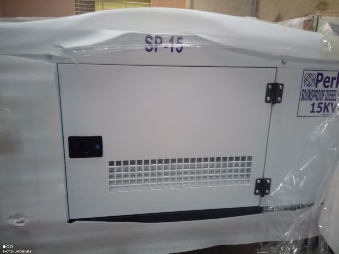 15KVA PERKINS SOUND PROOF DIESEL GENERATOR