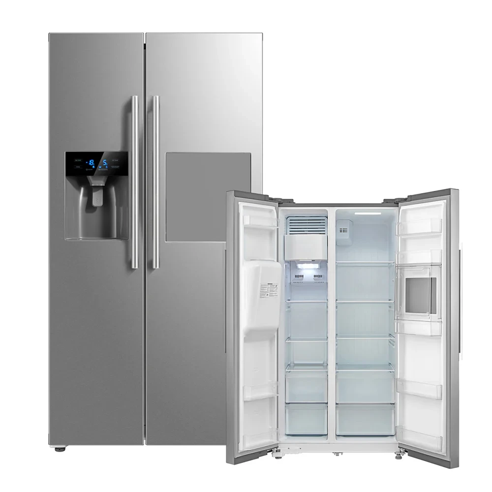 MIDEA DOUBLE DOOR REFRIGERATOR WITH DISPENSER AND BAR