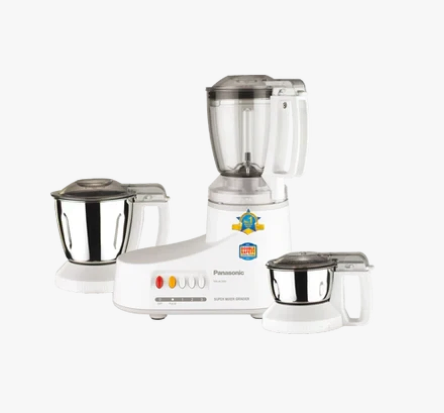 PANASONIC MX-AC300 1000W Blender & Mixer Grinder – 3 Jars, White