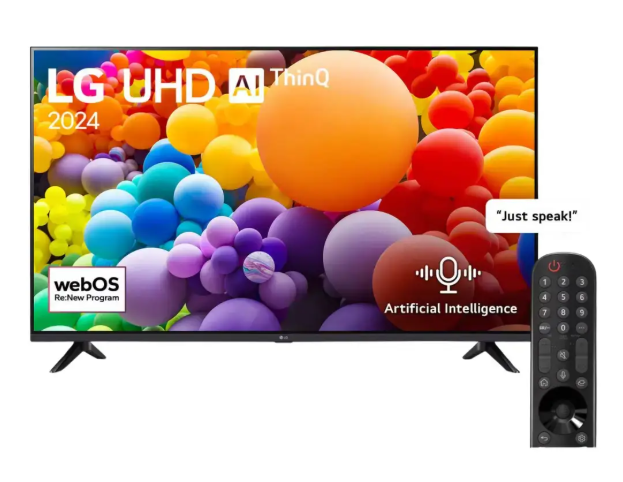 LG 55 Inch UHD AI Think 4K Smart Satellite UT73006LA